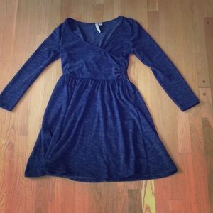 Francesca’s navy dress